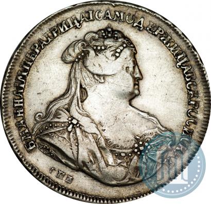 Picture 1 rouble 1740 year СПБ "Petersburg type"