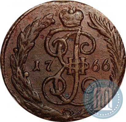 Фото Денга 1766 года ЕМ 