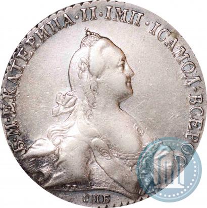 Фото 1 рубль 1771 года СПБ-ЯЧ 