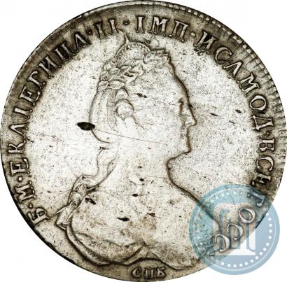 Фото 1 рубль 1780 года СПБ-ИЗ 