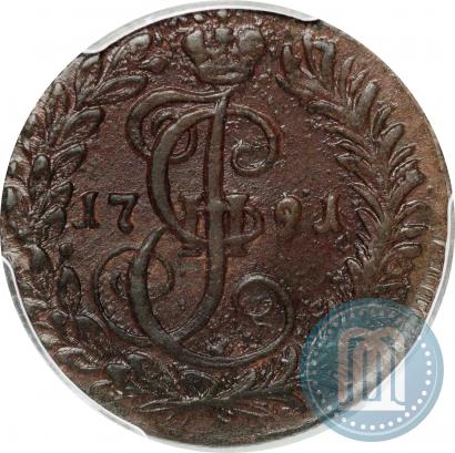 Фото Денга 1791 года КМ 