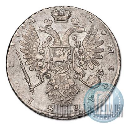 Picture 1 rouble 1734 year  "Type of 1735"