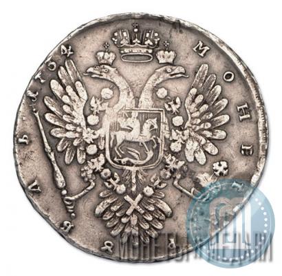 Фото 1 рубль 1734 года  "Тип 1734 года"