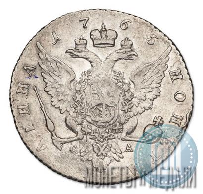 Фото Полтина 1765 года СПБ-СА 