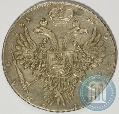Фото 1 рубль 1731 года  