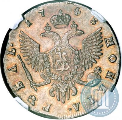 Picture 1 rouble 1748 year СПБ 