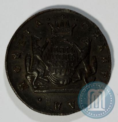 Picture 5 kopecks 1779 year КМ 