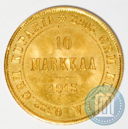 Фото 10 марок 1913 года S 