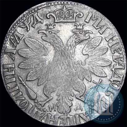 Picture Poltina 1704 year МД "Portrait by F. Alekseev"