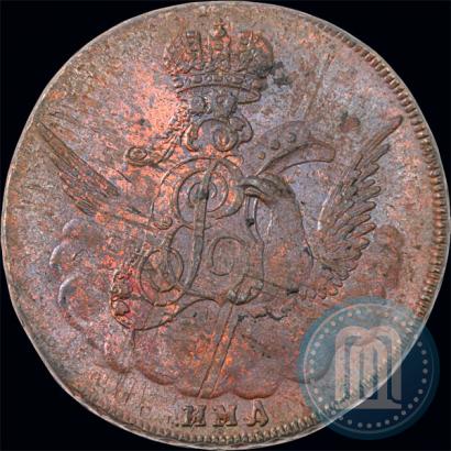 Фото 1 копейка 1755 года ММД 