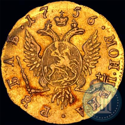 Picture 1 rouble 1756 year  