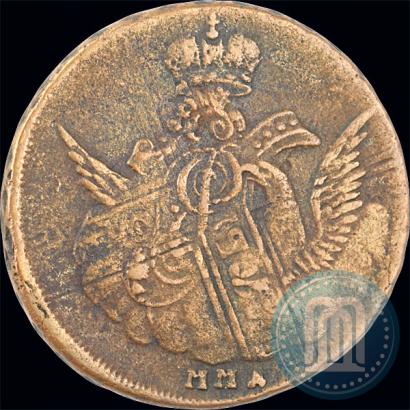 Фото 1 копейка 1757 года ММД 
