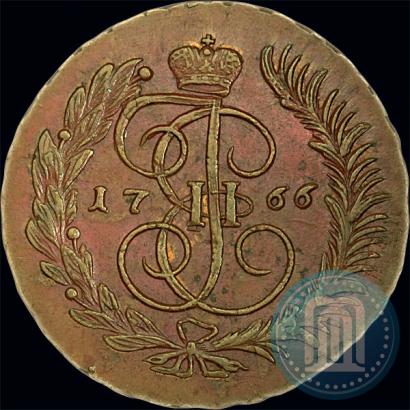 Picture 5 kopecks 1766 year ММ 