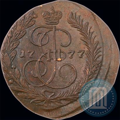 Фото 2 копейки 1777 года ЕМ 