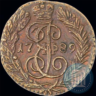 Фото Полушка 1789 года ЕМ 