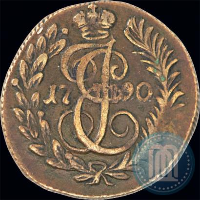 Фото Полушка 1790 года КМ 