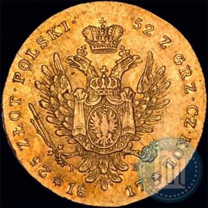 Picture 25 złotych 1817 year IB 