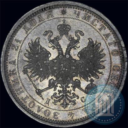 Picture 1 rouble 1883 year СПБ-ДС 
