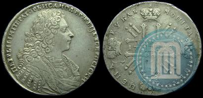 Picture 1 rouble 1728 year  "Type of 1728"