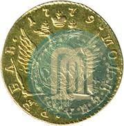 Фото 1 рубль 1779 года  