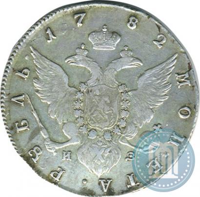 Picture 1 rouble 1782 year СПБ-ИЗ 
