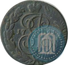Picture 2 kopecks 1791 year АМ 