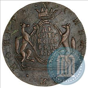 Picture 10 kopecks 1777 year КМ 