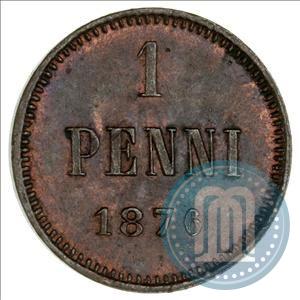 Picture 1 penni 1876 year  
