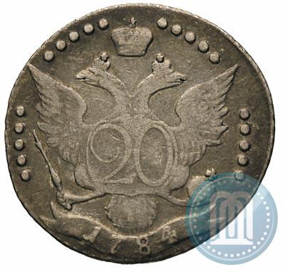 Picture 20 kopecks 1784 year СПБ 