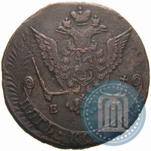 Picture 5 kopecks 1776 year ЕМ 