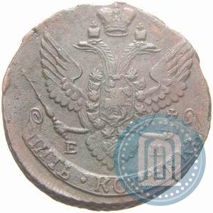 Picture 5 kopecks 1791 year ЕМ 