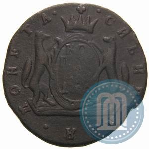 Фото 1 копейка 1766 года  