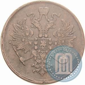 Фото 3 копейки 1864 года ЕМ 
