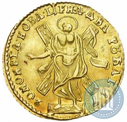Picture 2 roubles 1720 year  