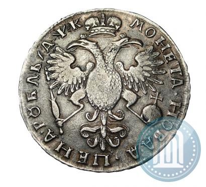 Picture 1 rouble 1720 year  "Portrait in armour"