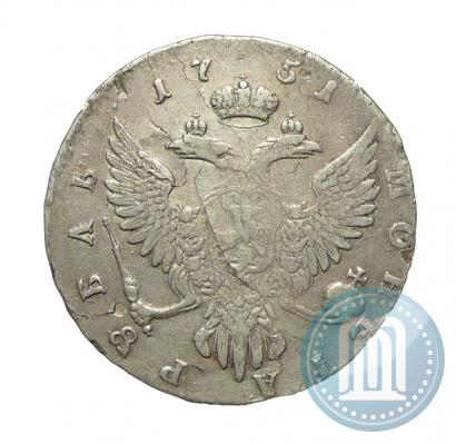Picture 1 rouble 1751 year ММД 
