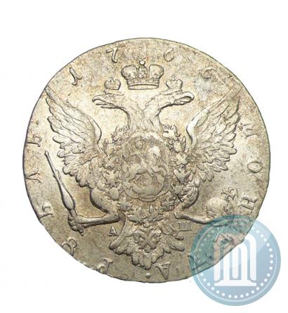 Picture 1 rouble 1766 year СПБ-АШ 