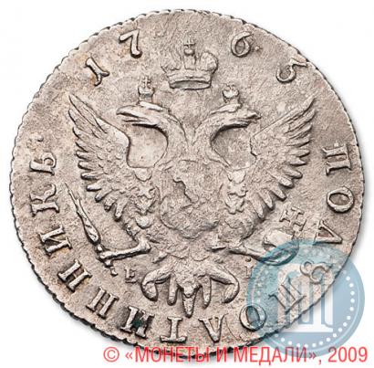 Фото Полуполтинник 1765 года ММД-EI-Т.I. 