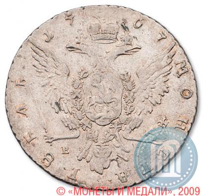 Picture 1 rouble 1767 year ММД-EI 