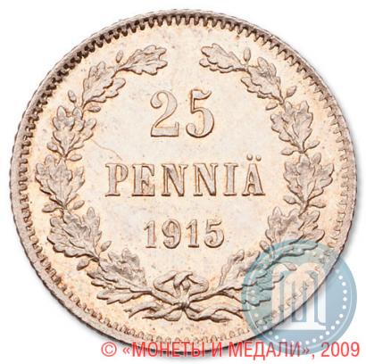 Фото 25 пенни 1915 года S 