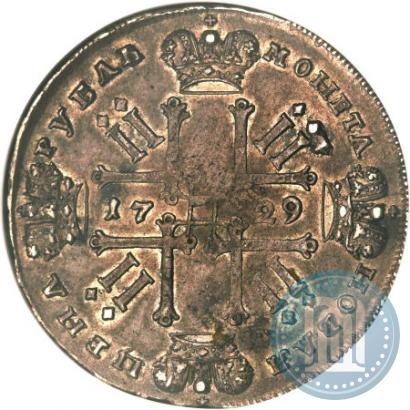 Picture 1 rouble 1729 year  "Type of 1729"