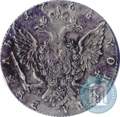 Picture 1 rouble 1766 year СПБ-АШ 