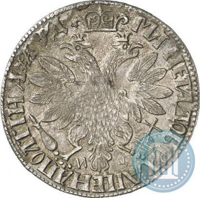 Picture Poltina 1704 year МД "Portrait by F. Alekseev"