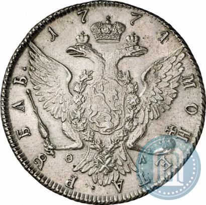Picture 1 rouble 1774 year СПБ-ФЛ 