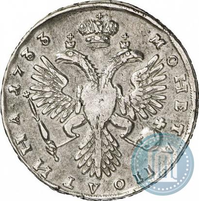 Picture Poltina 1733 year  