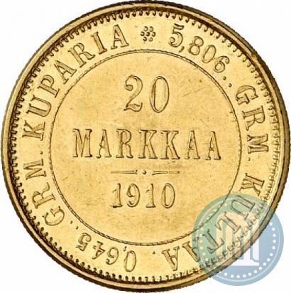 Picture 20 markkaa 1910 year L 