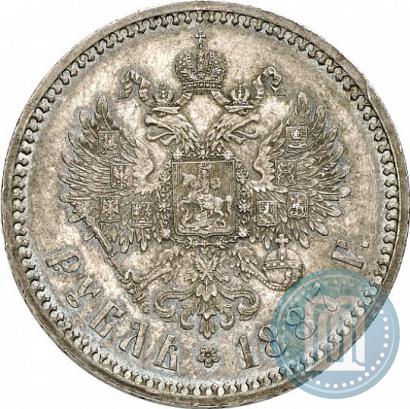 Фото 1 рубль 1887 года (АГ) 