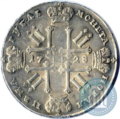 Picture 1 rouble 1728 year  "Type of 1728"