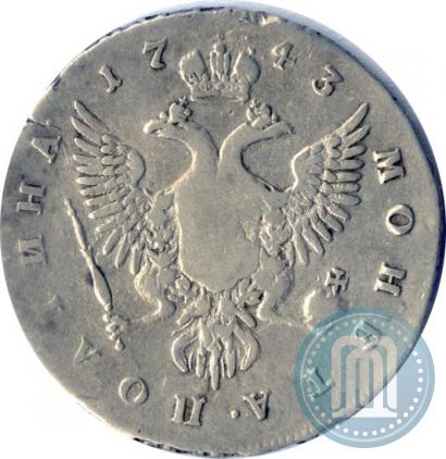 Picture Poltina 1743 year ММД 