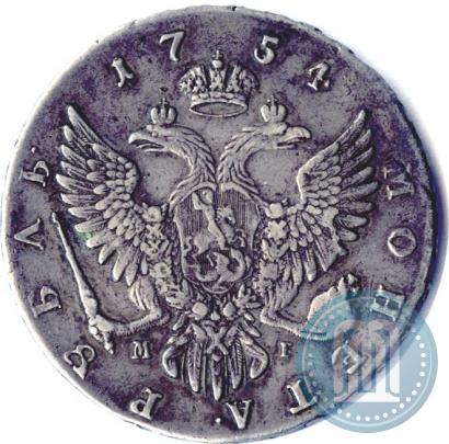 Picture 1 rouble 1754 year ММД-МБ 